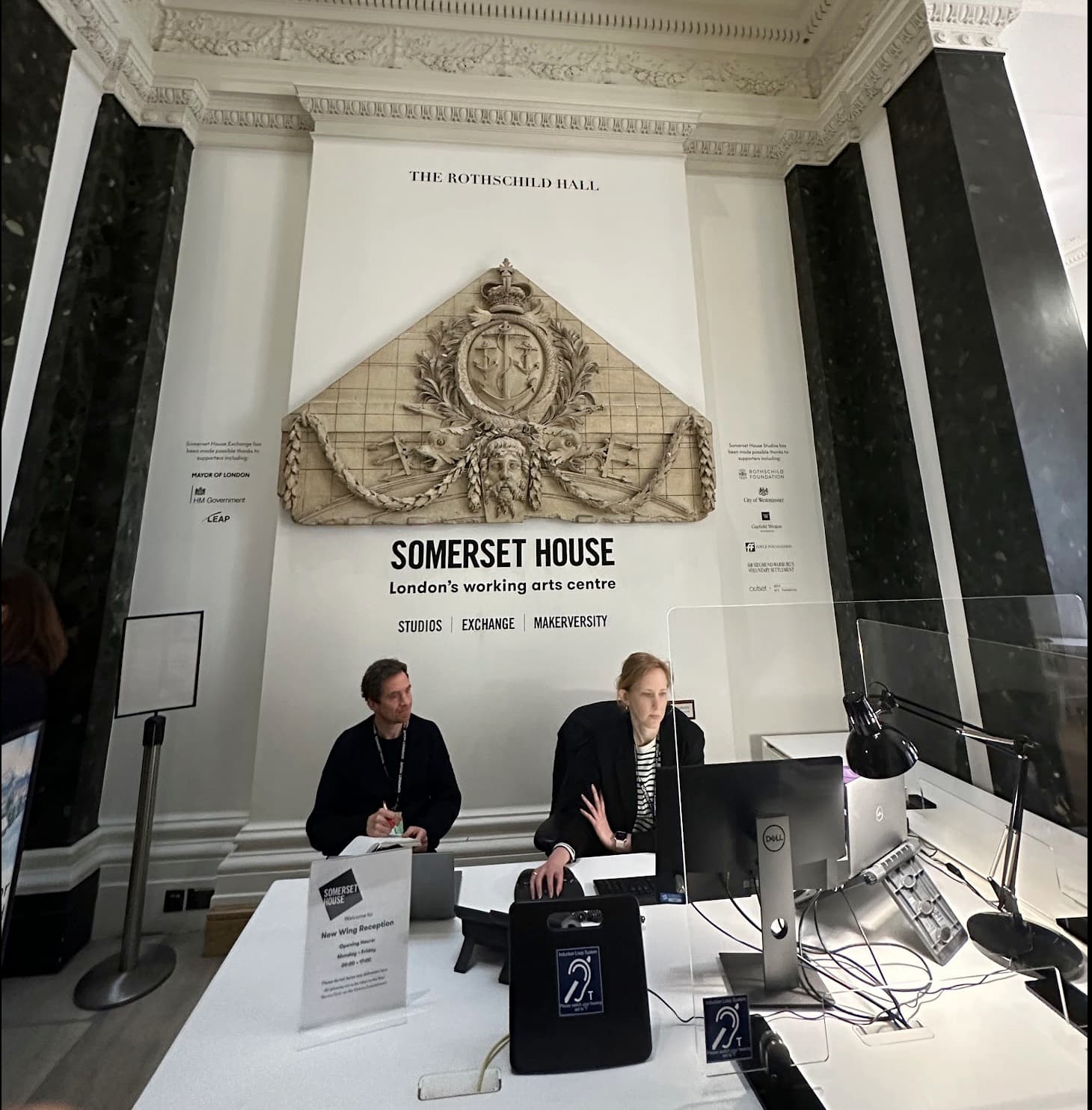 Somerset House courtyard